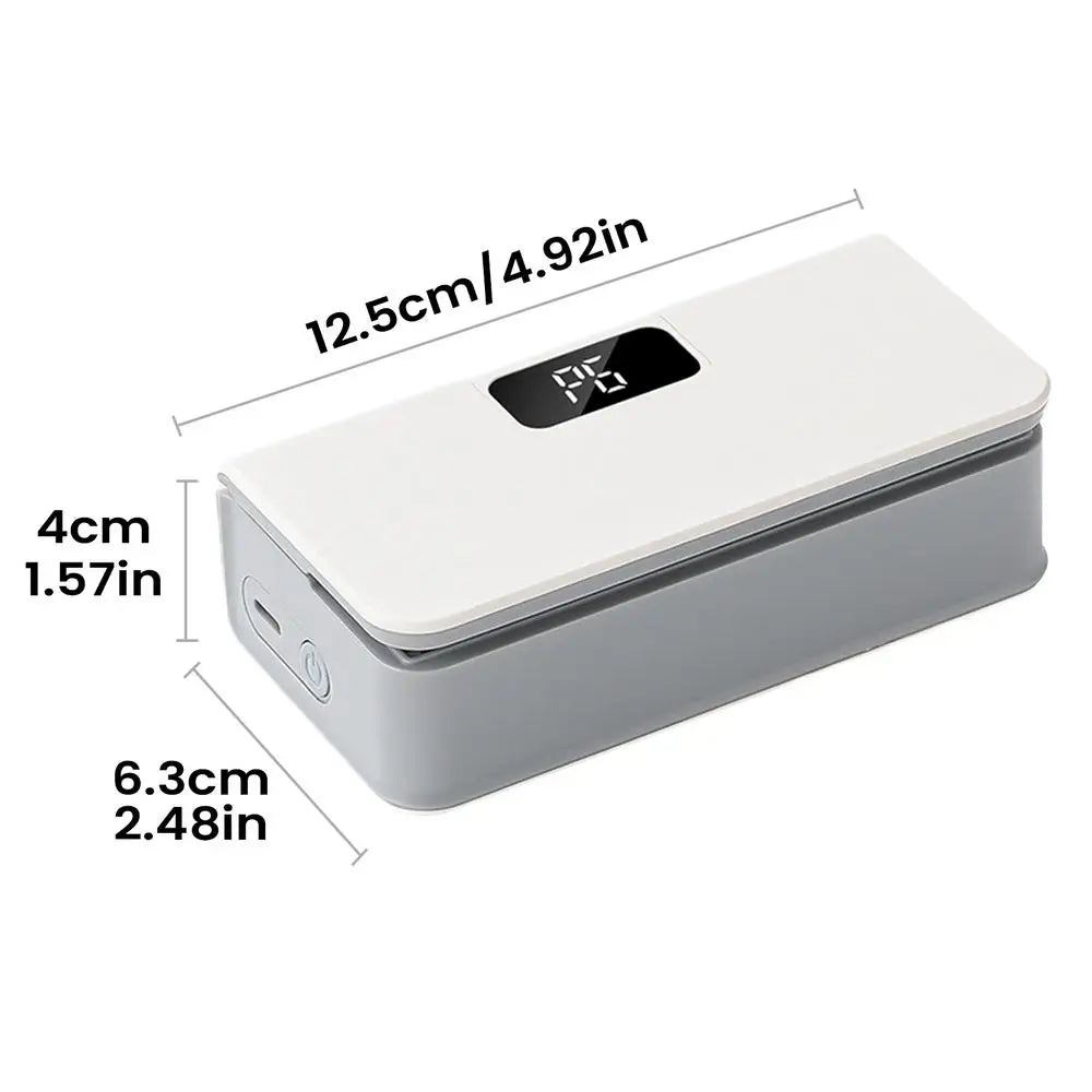 Selladora Magnética de Bolsas 6 Niveles Portátil Recargable para Alimentos